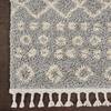 Nourison Moroccan Shag Grey 311 X 67 Area Rug 805-141805 Thumb 1