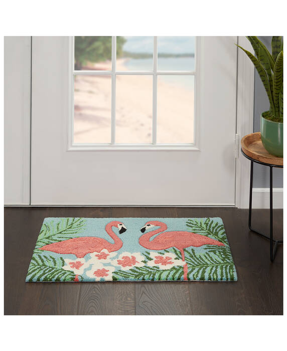 Nourison Home Trends Blue 16 X 26 Area Rug 805-141807 Image 1