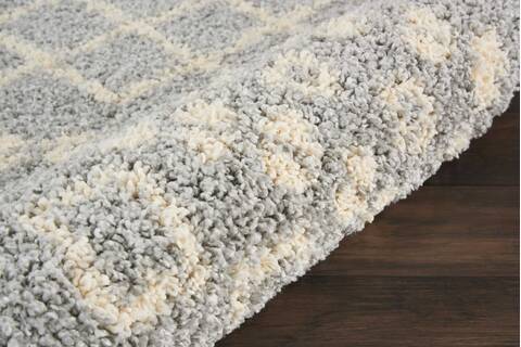 Nourison Moroccan Shag Grey 53 X 711 Area Rug 805-141810 Image 2