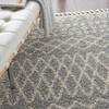 Nourison Moroccan Shag Grey 53 X 711 Area Rug  805-141810 Thumb 4