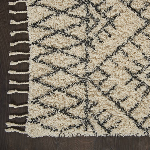 Nourison Native Art Beige 23 X 39 Area Rug 805-141813 Image 1