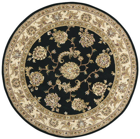 Nourison Nourison 2000 Black Round 40 X 40 Area Rug 805-141820 Image 0