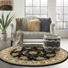Nourison Nourison 2000 Black Round 60 X 60 Area Rug 805-141822 Thumb 3