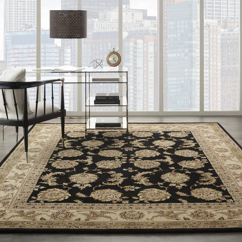 Nourison Nourison 2000 Black 99 X 139 Area Rug 805-141825 Image 3