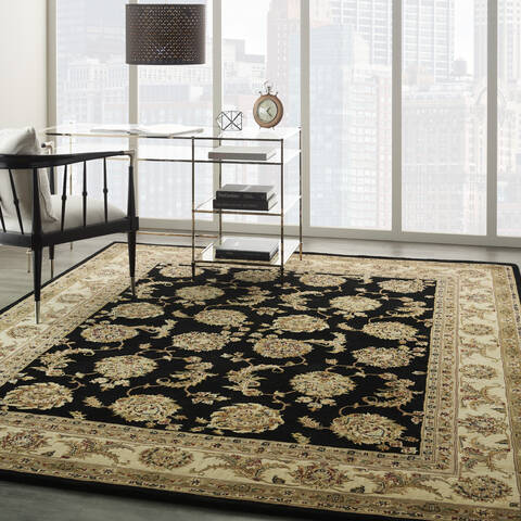 Nourison Nourison 2000 Black 99 X 139 Area Rug 805-141825 Image 5