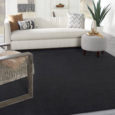 Nourison Nourison Essentials Black 70 X 100 Area Rug 805-141830 Image 3