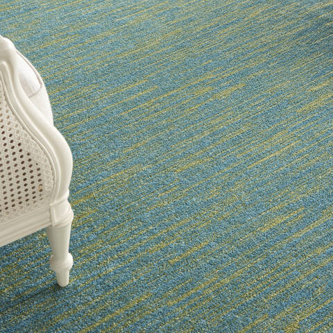 Nourison Nourison Essentials Blue 90 X 120 Area Rug 805-141836 Image 4