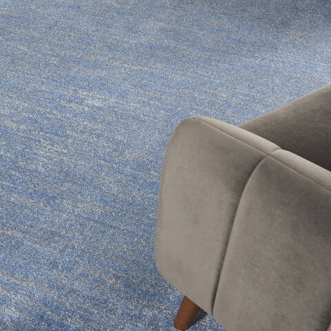 Nourison Nourison Essentials Blue 70 X 100 Area Rug 805-141838 Image 4
