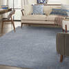 Nourison Nourison Essentials Blue 70 X 100 Area Rug  805-141838 Thumb 3