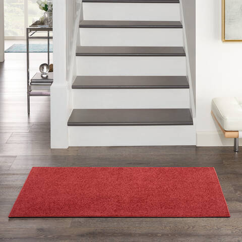 Nourison Nourison Essentials Red 20 X 40 Area Rug 805-141841 Image 3