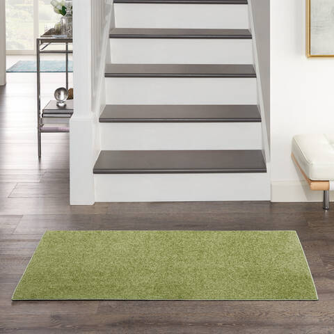 Nourison Nourison Essentials Green 20 X 40 Area Rug 805-141845 Image 3
