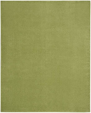 Nourison Nourison Essentials Green Rectangle 7x10 ft Polypropylene Carpet 141846