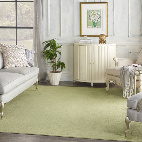 Nourison Nourison Essentials Green 80 X 100 Area Rug 805-141847 Image 3