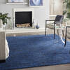 Nourison Nourison Essentials Blue 70 X 100 Area Rug  805-141854 Thumb 3