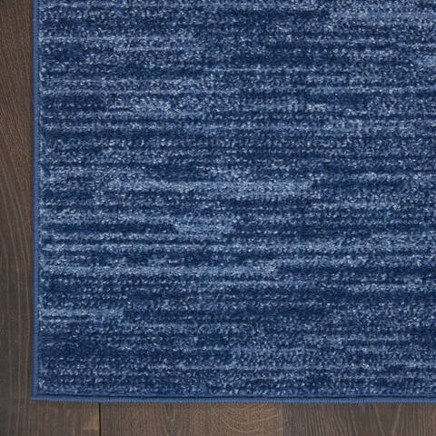 Nourison Nourison Essentials Blue 20 X 40 Area Rug 805-141857 Image 1