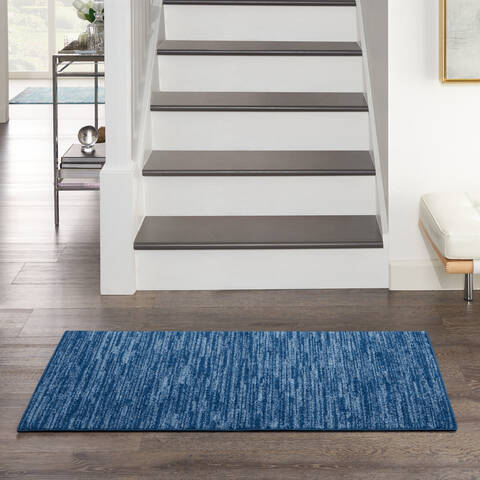 Nourison Nourison Essentials Blue 20 X 40 Area Rug 805-141857 Image 3
