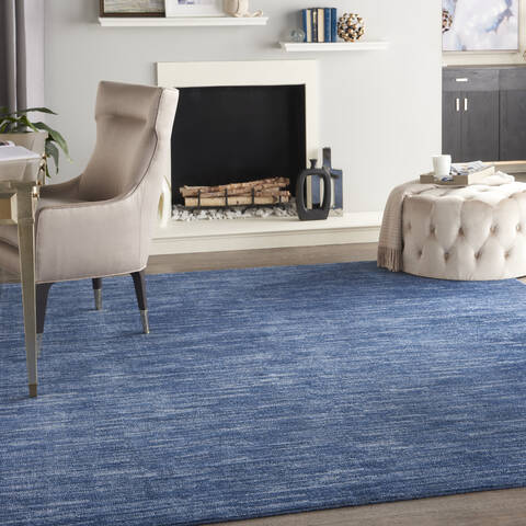 Nourison Nourison Essentials Blue 70 X 100 Area Rug 805-141858 Image 3