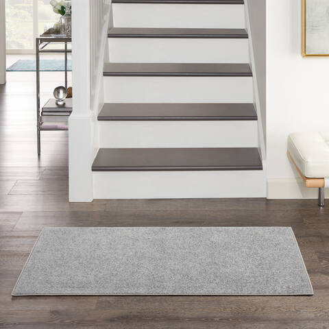 Nourison Nourison Essentials Grey 20 X 40 Area Rug 805-141865 Image 3