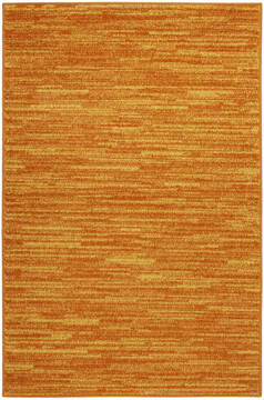 Nourison Nourison Essentials Yellow 2'0" X 4'0" Area Rug  805-141869