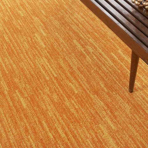 Nourison Nourison Essentials Yellow 70 X 100 Area Rug 805-141870 Image 4