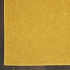 Nourison Nourison Essentials Yellow 20 X 40 Area Rug  805-141873 Thumb 1