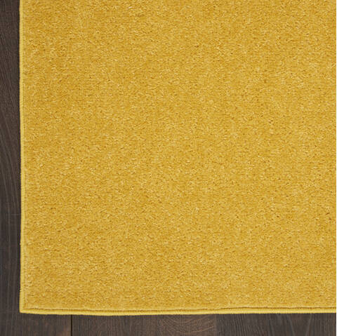 Nourison Nourison Essentials Yellow 70 X 100 Area Rug 805-141874 Image 1