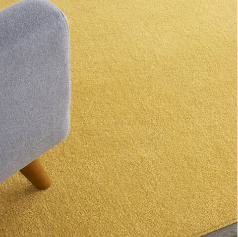Nourison Nourison Essentials Yellow 90 X 120 Area Rug 805-141876 Image 4
