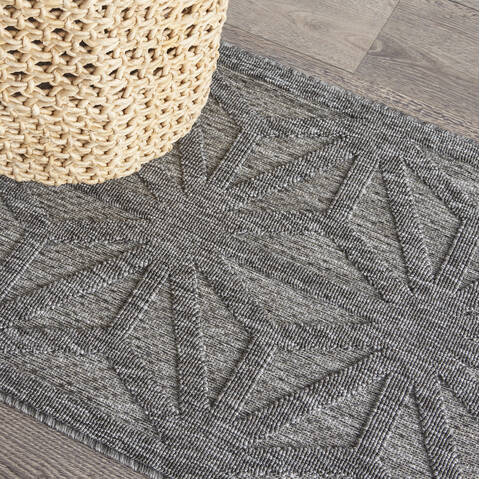 Nourison Palamos Grey 22 X 39 Area Rug 805-141878 Image 4