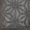 Nourison Palamos Grey 22 X 39 Area Rug 805-141878 Thumb 1
