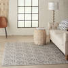 Nourison Palamos Grey 53 X 73 Area Rug 805-141888 Thumb 3