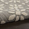 Nourison Palamos Grey Runner 22 X 100 Area Rug 805-141905 Thumb 2