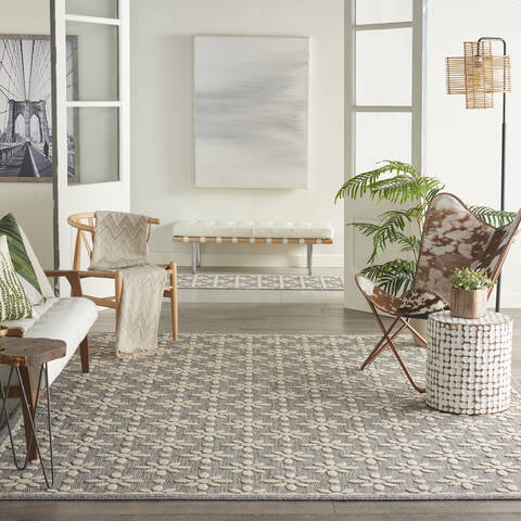 Nourison Palamos Grey 710 X 910 Area Rug 805-141910 Image 3