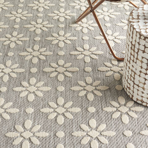 Nourison Palamos Grey 710 X 910 Area Rug 805-141910 Image 4