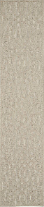 Nourison Palamos Beige Runner 22 X 100 Area Rug 805-141912 Image 0