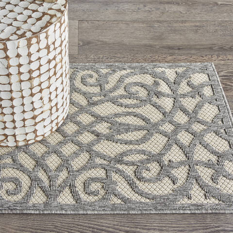 Nourison Palamos Beige 22 X 39 Area Rug 805-141920 Image 3