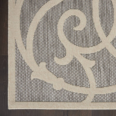 Nourison Palamos Grey Runner 22 X 100 Area Rug 805-141926 Image 1
