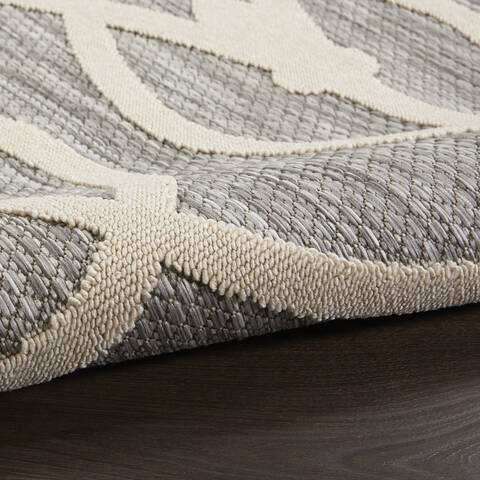 Nourison Palamos Grey Runner 22 X 100 Area Rug 805-141926 Image 2