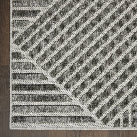 Nourison Palamos Grey 22 X 39 Area Rug 805-141934 Image 1