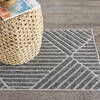 Nourison Palamos Grey 22 X 39 Area Rug 805-141934 Thumb 3