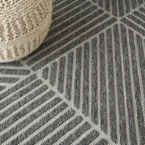 Nourison Palamos Grey 40 X 60 Area Rug 805-141936 Image 4