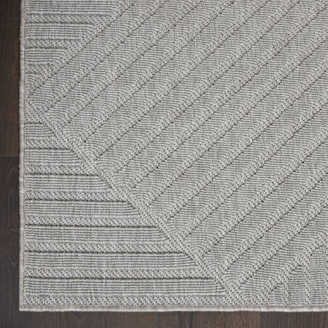 Nourison Palamos Grey 22 X 39 Area Rug 805-141941 Image 1