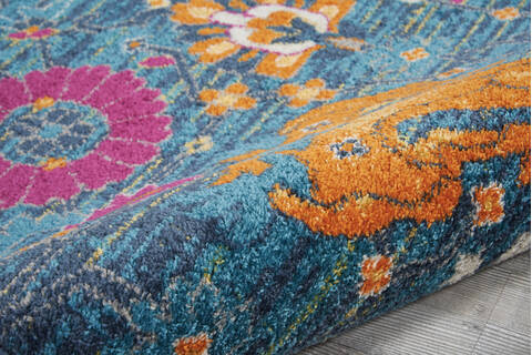 Nourison Passion Blue 90 X 120 Area Rug 805-141950 Image 2
