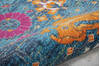 Nourison Passion Blue 90 X 120 Area Rug  805-141950 Thumb 2