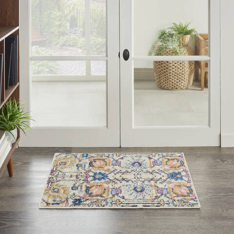 Nourison Passion Beige 110 X 210 Area Rug 805-141952 Image 3