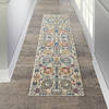 Nourison Passion Beige Runner 22 X 76 Area Rug  805-141954 Thumb 3