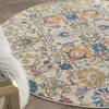Nourison Passion Beige Round 40 X 40 Area Rug 805-141955 Thumb 4