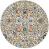 Nourison Passion Beige Round 40 X 40 Area Rug  805-141955 Thumb 0