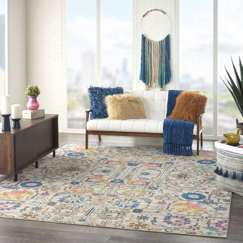 Nourison Passion Beige 67 X 96 Area Rug 805-141957 Image 5
