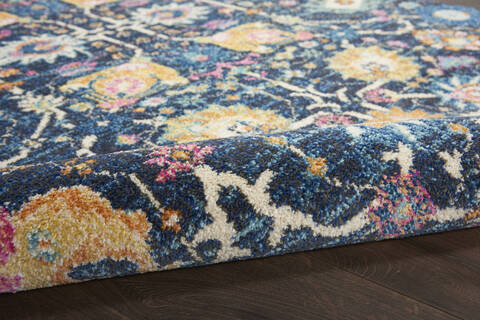Nourison Passion Blue Runner 22 X 76 Area Rug 805-141961 Image 2