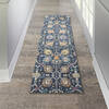 Nourison Passion Blue Runner 22 X 76 Area Rug 805-141961 Thumb 3